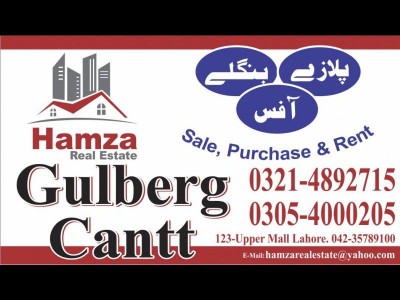 Hamza Real Estate 123  Upper Mall international hotel Lahore - photo 6