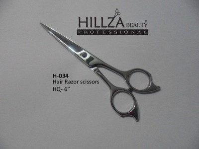 Professional Hairdressing Scissors   Quality: Razor edge is very sharp and has top quality.               High performance on wet & dry hairs.              Adjustable tension screw and finger rest and finger rubber.             Use High Quality Material J