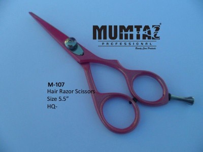 Hair Scissors pink Color