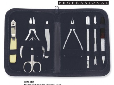 MANICURE SET HILLZA BEAUTY & CO. Manufacturer and exporter of quality Manicure set Manicure tools and Manicure kit Professional Quality kit with fine quality manicure instruments made of high quality Stainless Steel.  Important Features: Manicure Set Avai