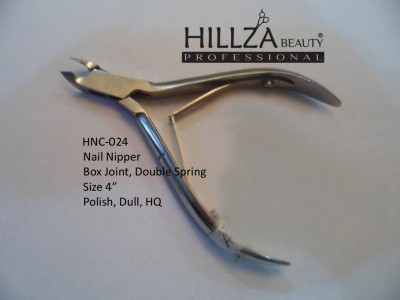 Professional Nail & Cuticle Nipper Cuticle Nipper Lap joint, single spring, Jaws 4mm Stainless Steel  Salon Quality cuticle nipper with LIFETIME GUARANTEE AND SHARPENING. This product is specially designed for professional nail technicians, manicurists an