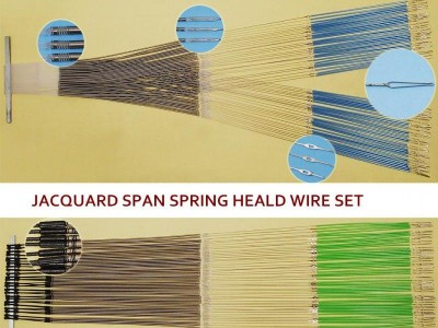 Jacquard Weaving Span Spring Healdwire Set