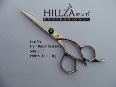 Professional Hairdressing Scissors   Quality: Razor edge is very sharp and has top quality.               High performance on wet & dry hairs.              Adjustable tension screw and finger rest and finger rubber.             Use High Quality Material J