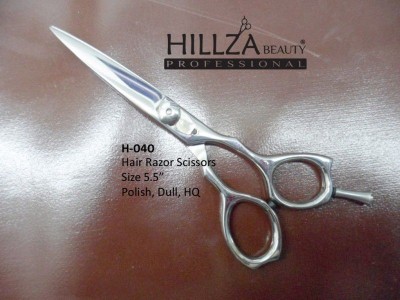 Professional Hairdressing Scissors   Quality: Razor edge is very sharp and has top quality.               High performance on wet & dry hairs.              Adjustable tension screw and finger rest and finger rubber.             Use High Quality Material J