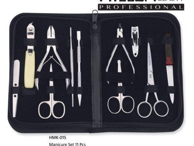 MANICURE SET HILLZA BEAUTY & CO. Manufacturer and exporter of quality Manicure set Manicure tools and Manicure kit Professional Quality kit with fine quality manicure instruments made of high quality Stainless Steel.  Important Features: Manicure Set Avai
