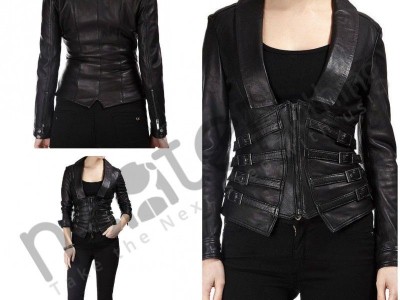 Ladies Fashion Leather Jacket