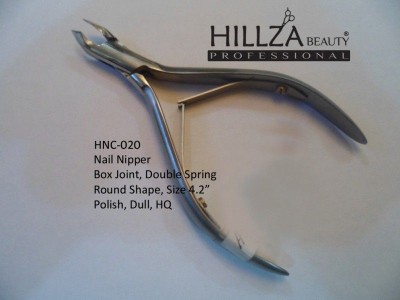 Professional Nail & Cuticle Nipper Cuticle Nipper Lap joint, single spring, Jaws 4mm Stainless Steel  Salon Quality cuticle nipper with LIFETIME GUARANTEE AND SHARPENING. This product is specially designed for professional nail technicians, manicurists an