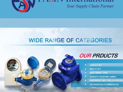 We deal in Mechanical type water meters, Multi-Jet, Single-Jet water meter, Woltman type, Smart type water meters, Ultrasonic flow meter, Digital and GPRS water meter.