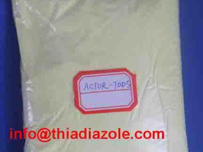 Rubber additives:  ACTOR-TDDS  CAS# 51988-14-8  ACTOR-TDDS  vulcanizing agent is designed for use with halogenated elastomers such as chlorinated polyethylene (CPE) and poly-epichlorohydrin(ECO). ACTOR-TDDS is a blend of esters of dimercapto 1,3,4-thiadi