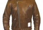 Semi Motorcycle riding pure leather jacket