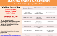 MADINA FOODS & CATERING SERVICES | 00923201414640 | 03201414640