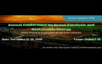 Annual Conference on Green Catalysis and Sustainable Energy